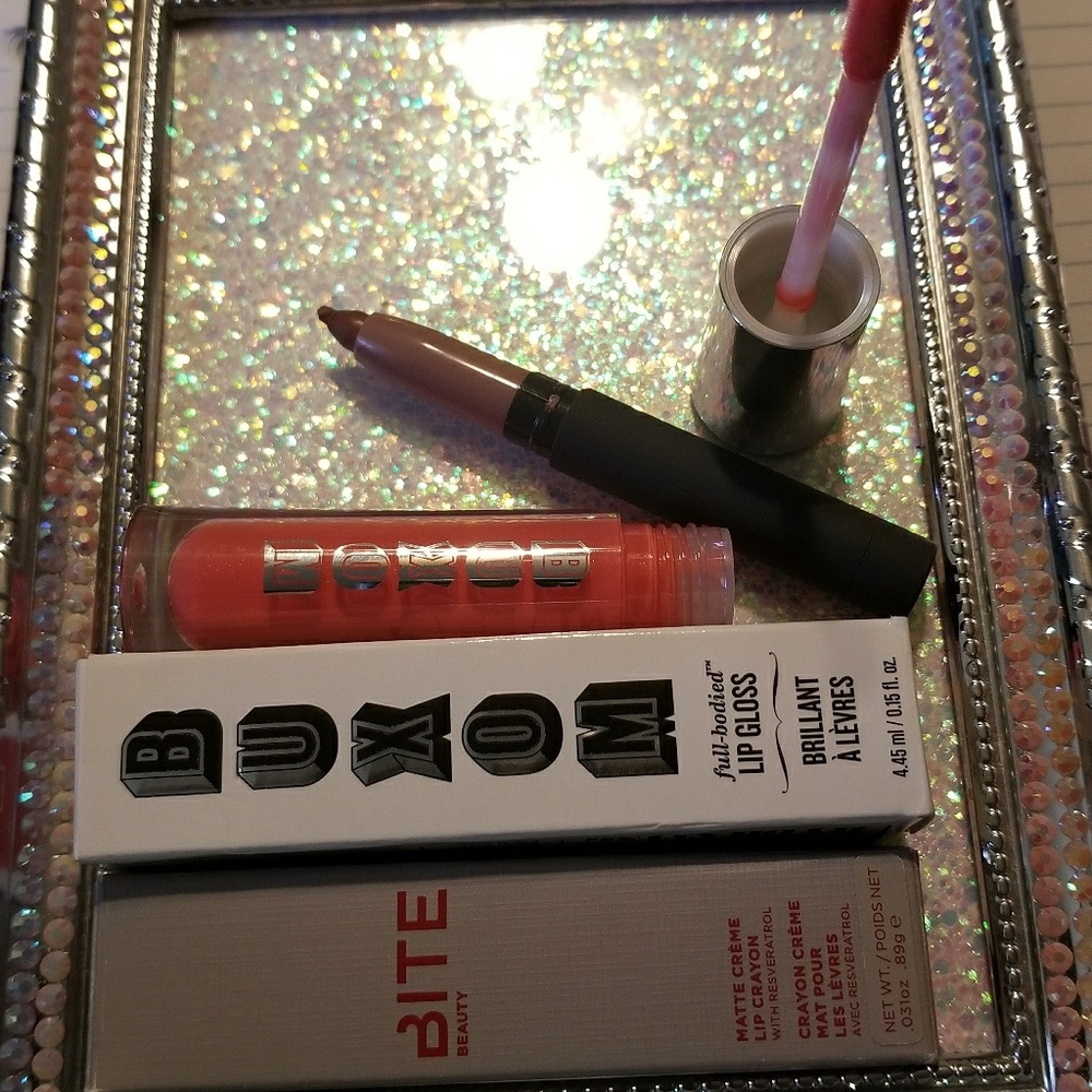 Buxom and Bite lip color
